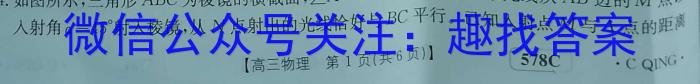 江西省2023年初中学业水平考试冲刺练习（三）z物理