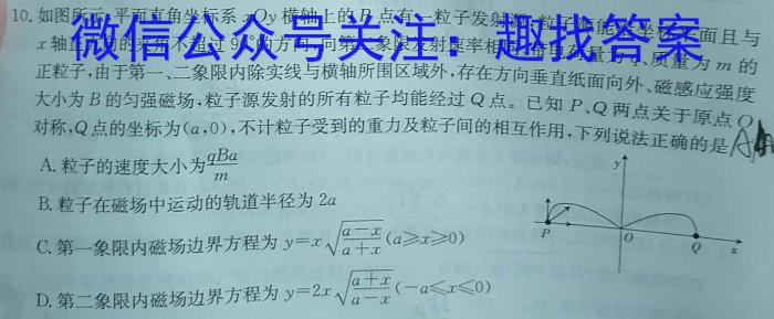 辽宁省2023年7月高二下学期期末考试(2023.7)(3549B).物理