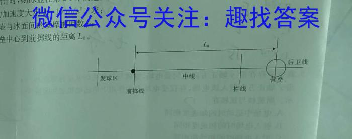 2023年安徽省初中学业水平考试冲刺试卷（一）物理`