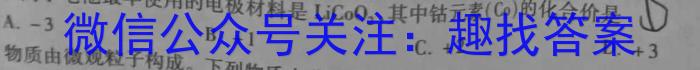 2024-2023学年湛江市区域高一联考(23-501A)化学