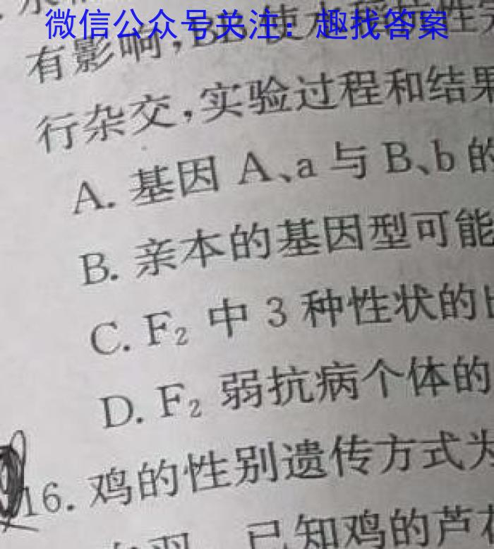 河南省2023年春季学期高二年级7月质量检测数学