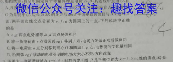 大荔县2022-2023学年(下)高二年级期末质量检测f物理