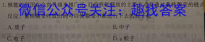 河北省邢台市2022~2023学年高二(下)期末测试(23-549B).物理