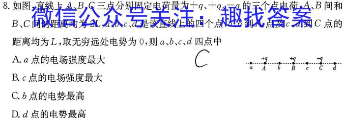 环际大联考 圆梦计划2023年普通高等学校招生适应性考试(5月)f物理