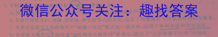 江淮名卷·2023年省城名校中考调研（最后一卷）语文