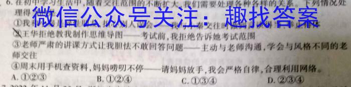 安徽省2024-2023学年八年级下学期期末综合评估（8LR-AH）q地理