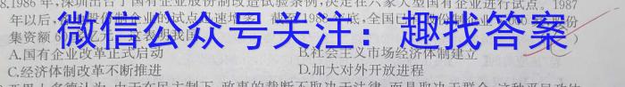 衡水金卷 湖南省2023年高二期末联考&政治