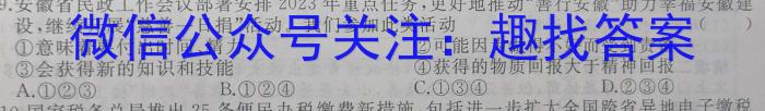 2023年河南省初中学业水平考试全真模拟(六)6地理.