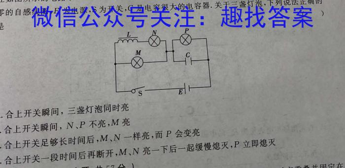 合肥工大附中2023届高三最后一卷物理.