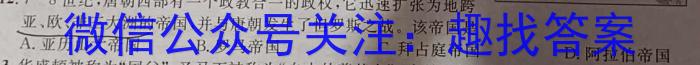 黄冈黄石鄂州三市2023年春季高一年级期末联考历史