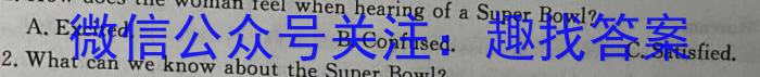 山西省2022~2023学年度七年级下学期阶段评估（二）【7LR-SHX】英语