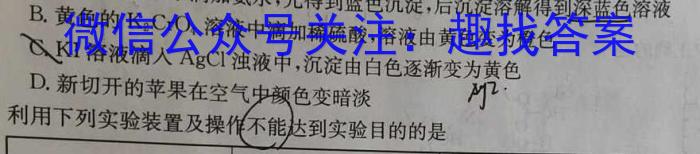 甘肃省张掖市某重点校2022-2023学年高二下学期6月月考化学