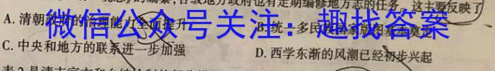 河北省2022~2023学年高二第二学期期末调研考试(23-512B)历史