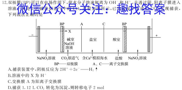 河南省驻马店市2023年学业质量检测试卷（九年级）化学
