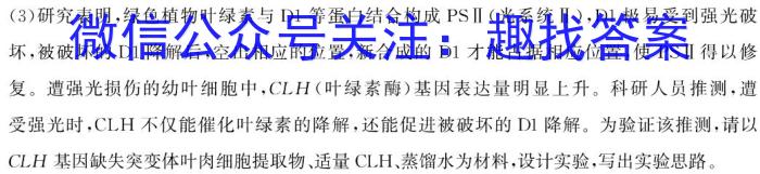 天一大联考 2023年普通高等学校招生考前专家预测卷(老高考版)数学