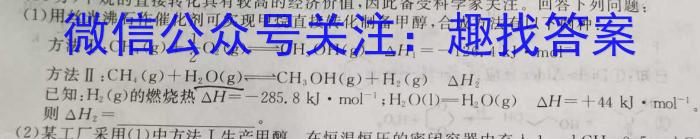 安徽省2023年中考六校联合模拟测评（一）化学