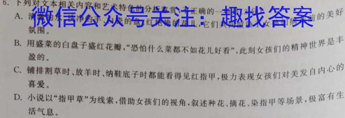 湖南省岳阳市岳阳县第一中学2022-2023学年高二下学期期末考试语文