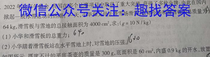 2023年先知冲刺猜想卷 老高考(一)q物理