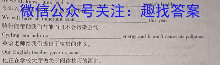 2023年金安高三年级适应性考试卷(23-485C)英语试题