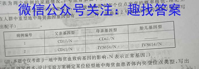 安徽省2025届七年级下学期教学评价三文理 数学