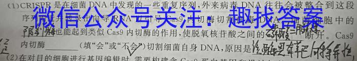 安徽省2024年中考模拟示范卷 AH(六)6数学