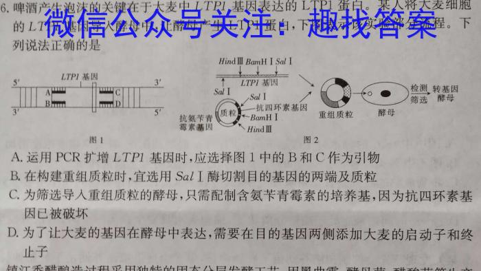 2024学年第一学期浙江省名校协作体（高三9月）数学