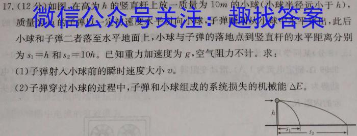 2023年陕西省初中学业水平考试冲刺卷（F）物理.