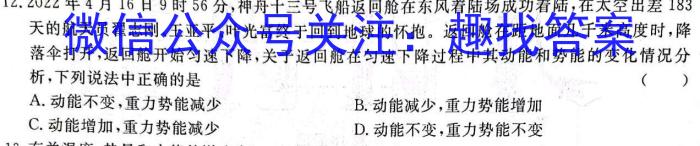 四川省成都市蓉城联盟2022-2023学年高二下学期期末联考物理`