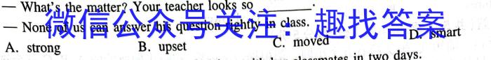 九师联盟 2022-2023学年高三年级高考仿真模拟考试英语