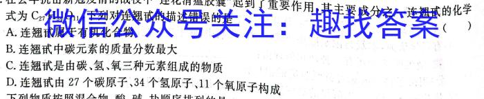 衡水金卷先享题2022-2023下学期高一年级三调考试·月考卷化学