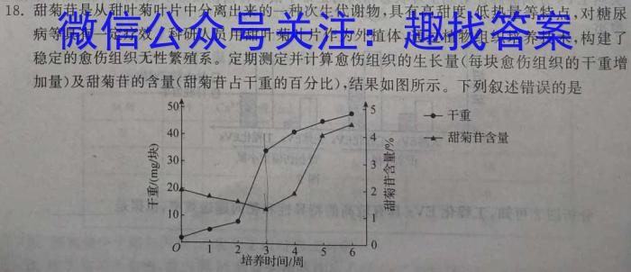 安徽省2024-2023学年度八年级第二学期期末质量检测(23-CZ226b)生物