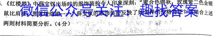 四川省2023届高三5月联考(五角星)语文