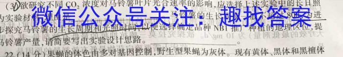 2023年中考密卷·临考模拟卷（二）数学