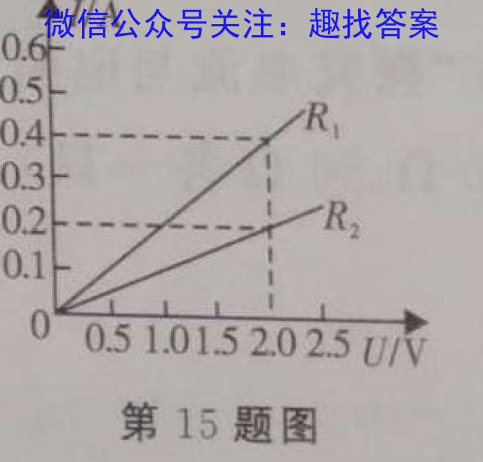 江西省2023年初中学业水平考试 模拟(五)5f物理