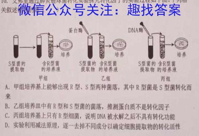 2022-2023学年山东省高一质量检测联合调考(23-496A)数学