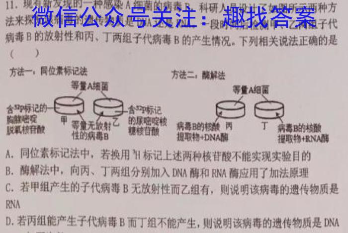 金华十校2024年4月高三模拟考试预演试题卷数学