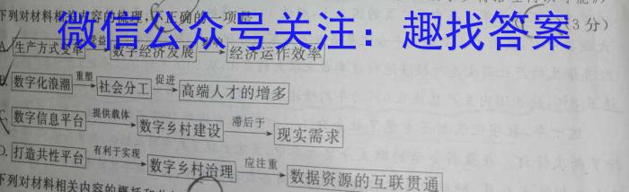 安徽省2023年初中学业水平考试临考调研检测（5月）语文