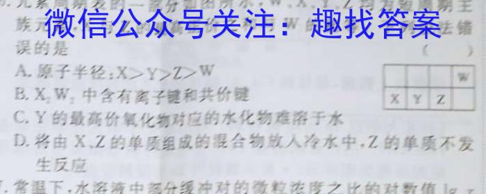 曲靖市第二中学2023届高三适应性考试化学