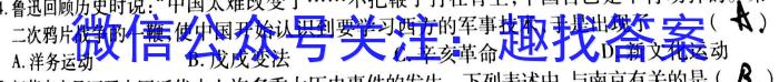 甘肃省2024-2023学年下学期高二年级7月月考历史