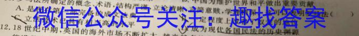 2023届河南省高三年级5月联考（6001C·HEN）历史试卷