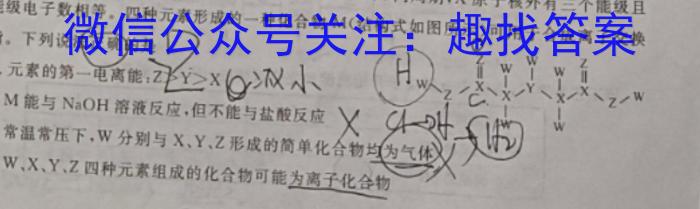 九师联盟2022-2023高三5月高考仿真模拟(新高考)化学
