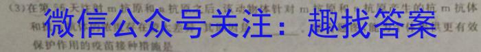 江苏省淮安市2023-2024学年度第一学期期初调研测试高二数学