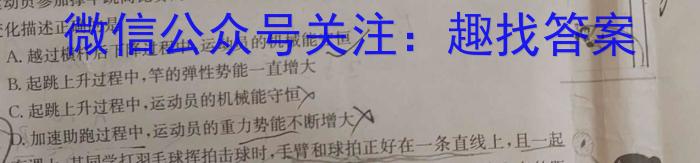 2023年安徽中考最后一卷物理.