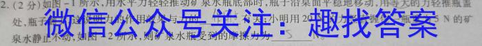 山西省2023年中考总复习押题信息卷SX(一)1q物理