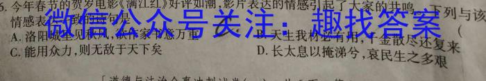 山西省2023届九年级考前适应性评估（三）（8LR）地理.