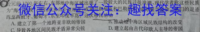 华大新高考联盟2023年名校高考预测卷(新教材卷)历史