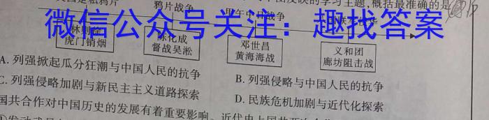 陕西省2023年考前适应性评估(二) 7L历史试卷