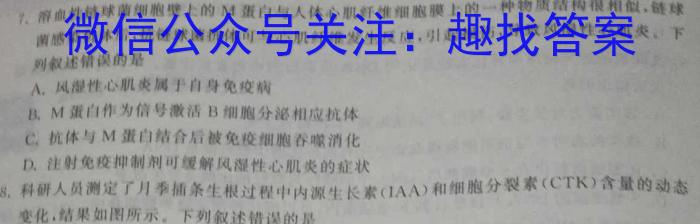 智ZH 河南省2024年中招押题冲刺卷(一)1数学