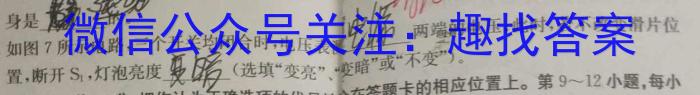 安徽省2023年名校之约大联考·中考导向压轴信息卷(5月)q物理