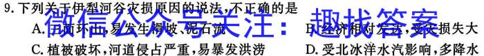 山西省2023年中考考前适应性训练试题地.理